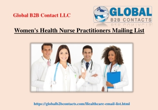 Women's Health Nurse Practitioners Mailing List