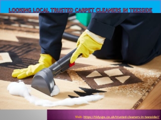 Looking Local Trusted Carpet Cleaners in Teesside