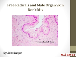 Free Radicals and Male Organ Skin Don’t Mix