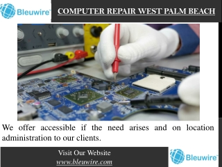 Computer Repair West Palm Beach