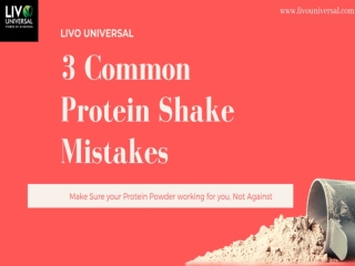 3 Common Protein Shake Mistake- Choose right Protein Powder!