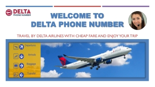 To Get All Information about Delta Airlines Services & Fancily