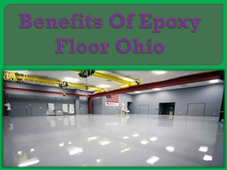 Benefits Of Epoxy Floor Ohio