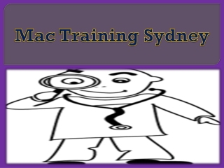 Mac Training Sydney