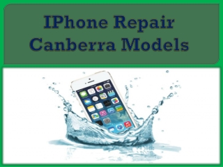 IPhone Repair Canberra Models