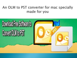 Transfer olm to pst like a pro