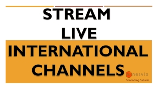 Stream Live International Channels