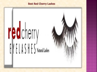 Best Red Cherry Lashes