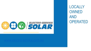 Fully licensed and insured solar system company