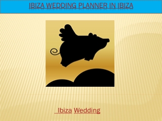 Ibiza Wedding Planner in Ibiza