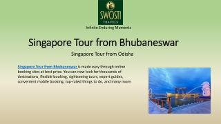Singapore Tour from Bhubaneswar