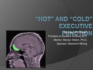 “Hot” and “Cold” executive Function