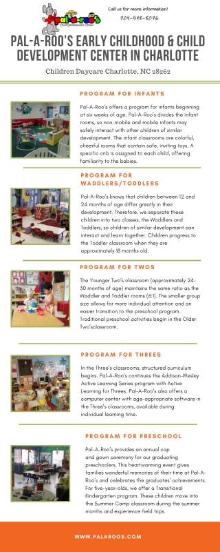 Pal-A-Roo’s Early Childhood & Child Development Center in Charlotte
