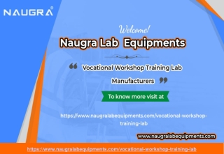 Vocational Workshop Training Lab Manufacturers