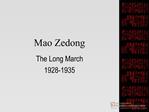 Mao Zedong