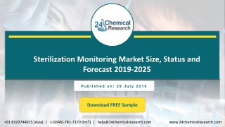 Sterilization Monitoring Market Size, Status and Forecast 2019-2025