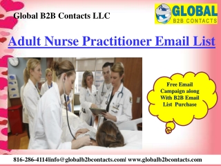 Adult Nurse Practitioner Email List