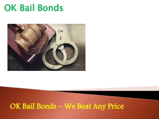 OK Bail Bonds – We Beat Any Price