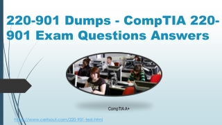 Certsout CompTIA A 220-901 Exam Dumps