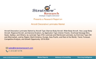 Aircraft Decorative Laminates Market | Trends & Forecast