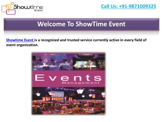 Event Organizers In Delhi