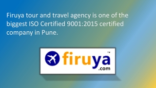 Best Travel Agency in Pune