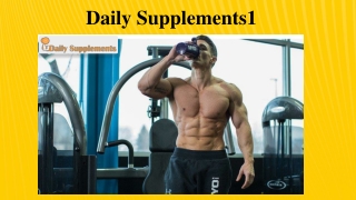 Bodybuilding Nutrition Supplements