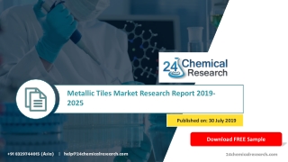 Metallic Tiles Market Research Report 2019 2025