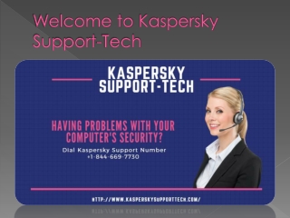 Kaspersky Support tech