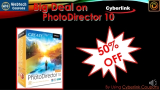 Cyberlink photodirector 10 coupon code