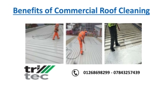 Benefits of Commercial Roof Cleaning