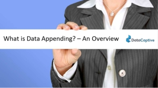 WHAT IS DATA APPENDING