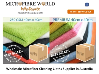 Wholesale Microfiber Cleaning Cloths Supplier in Australia
