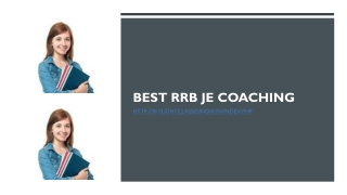 Best RRB JE Coaching 