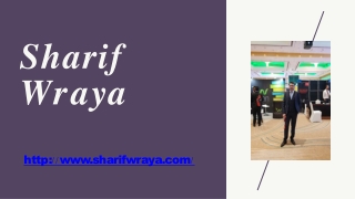 Sharif Wraya - Best and Successful businessman