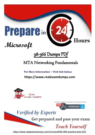 Latest 98-366 Real Exam Questions with 98-366 Practice Test Dumps