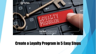 Create a Loyalty Program in 5 Easy Steps