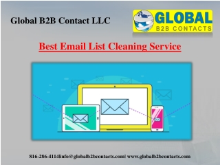 Best Email List Cleaning Service