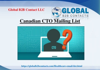 Canadian CTO Mailing List