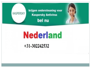 Kaspersky klantenservice telefoonnummer Nederland: 31-302242532