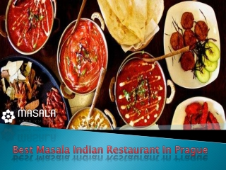 Nejlepší indická restaurace Masala v Praze