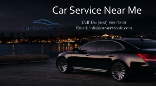 Car Service Near Me