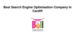 Best Search Engine Optimisation Company In Cardiff