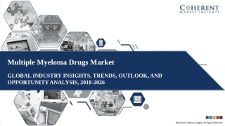 Multiple Myeloma Drugs Market By Drug Type, and Distribtuion Channel Global Industry Insights, Trends, Outlook,