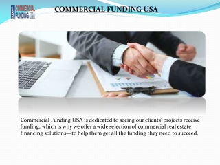 Purchase order financing Loan in USA- commercialfundingusa.com