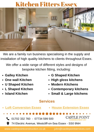 Kitchen Fitters Essex