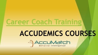 Career Coaching Courses & Career Coach Training – AccumatchBI