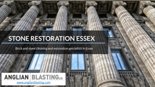 Stone Restoration Services Essex