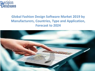 Global Fashion Design Software Market Research Report 2019-2024