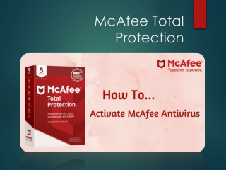 McAfee total protection